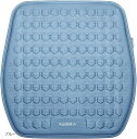 bubulu カーシートクッション ハニカム構造 ジェルクッション 体圧分散 滑り止め 運転席 助手席 取付簡単 暑さ対策 熱中症対策(ブルー)