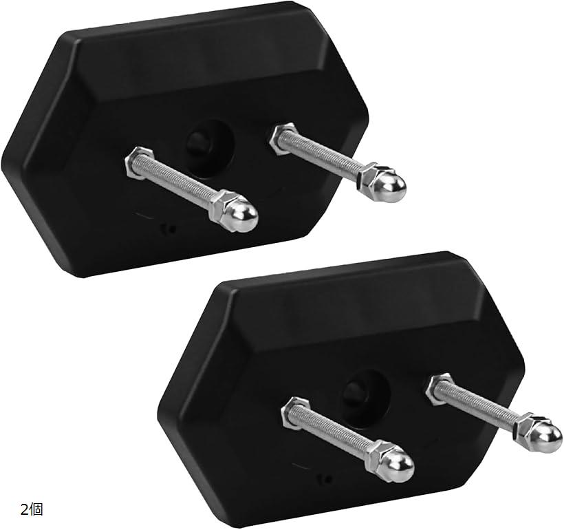 【楽天ランキング1位入賞】スケボー 壁掛け フック スケートボード 固定 収納 ディスプレイ ホルダー 2個セット (ブラック)