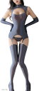 レオタード セクシー 透け ハイネック 光沢 シースルー セット コスプレ ニーハイ ボディースーツ ボディタイツ 谷間 長袖 伸縮性 大きいサイズ(シルバーグレー, Free Size)