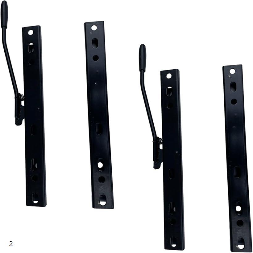 互換品シート スライダー スライド レール 調整 可能 耐摩耗 2組セット (約縦310mmx横30mmx高さ25mm　..