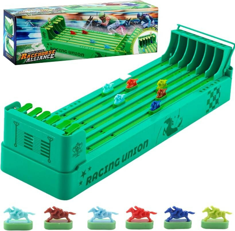 Rakuten - 競馬ゲーム レース 競争 おもちゃ 卓上 テーブルゲーム レースゲーム パーティー