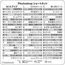 ムイビエン ショートカットステッカー Windows/Macどちらも使える 日本語(ホワイト, Photoshop1枚)