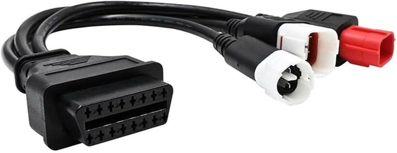 診断コネクターケーブル バイク 故障検出 汎用 アダプター スキャナー