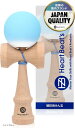 Heart Beat’s けん玉 競技用けん玉 剣玉 けんだま Kendama マット塗装 ツートン 7色 ミスティカルソリッド(ライトブルー)