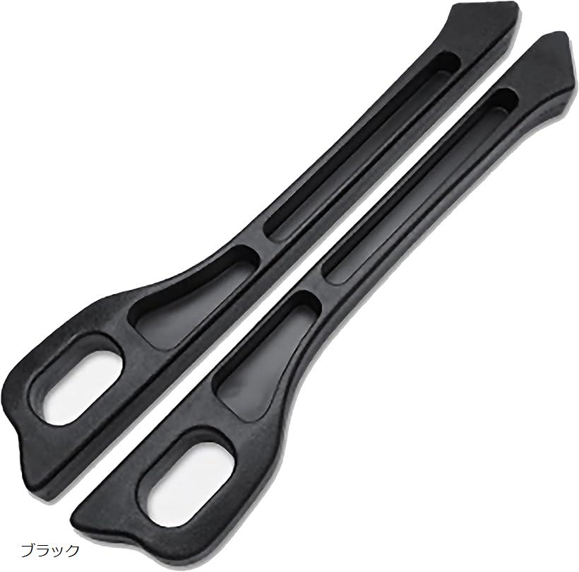 互換品h＆b 車 小物入れ トヨタ ハイエース アルファード プリウス ベンツ BMW レクサス 日産 マツダ ミニバン SUV セダン用 シート 隙間用 LRセット ブラック (ブラック)