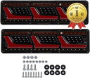 【全品P5倍★4/24 20時～】24V 左右セット LED トラック テールランプ ブレーキランプ 流れるウインカー シーケンシャルセット ウィンカー L 日野 日産 エルフ いすゞ デュトロ ライト 汎用 (3連（24V))