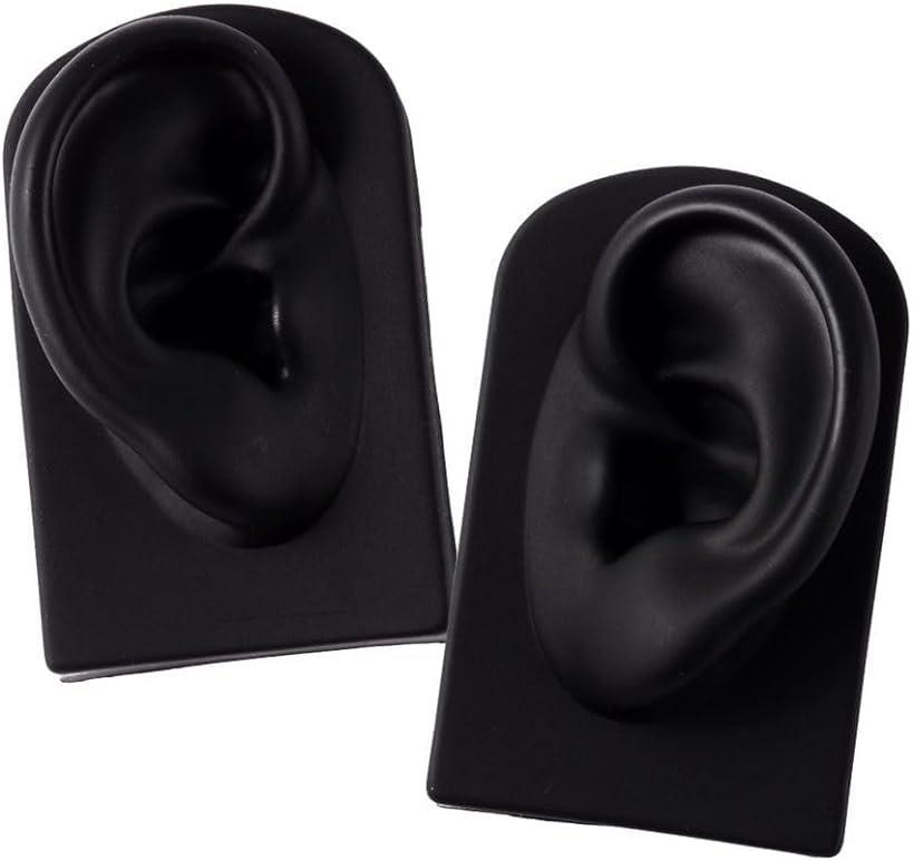 シリコン 耳 模型 耳型 耳モデル 人工 ダミー ASMR ディスプレイ