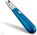 プラズマライター 電子ライター USB充電式 トーチ PEラインカッター(ブルー)