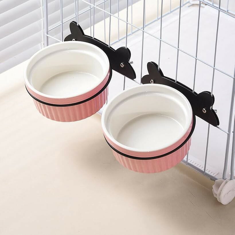 楽天市場】ペットサークルに取り付ける食器台（ペット用食器・給水器