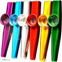 【楽天ランキング1位入賞】カズ― 楽器 6色セット 伴奏楽器 伴奏用 アルミニウム合金製 簡単 習得(6色セット)