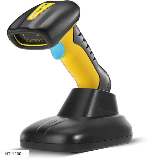 バーコードスキャナー アップグレードされた QR 産業用 Bluetooth 充電ドック付き ワイヤレス 2D 1D リーダー 2600mAh ハンズフリー Windows Mac Android(NT-1200, NT-1200) バーコードスキャナー アップグレードされた QR 産業用 Bluetooth 充電ドック付き ワイヤレス 2D 1D リーダー 2600mAh ハンズフリー Windows Mac Android(NT-1200, NT-1200)