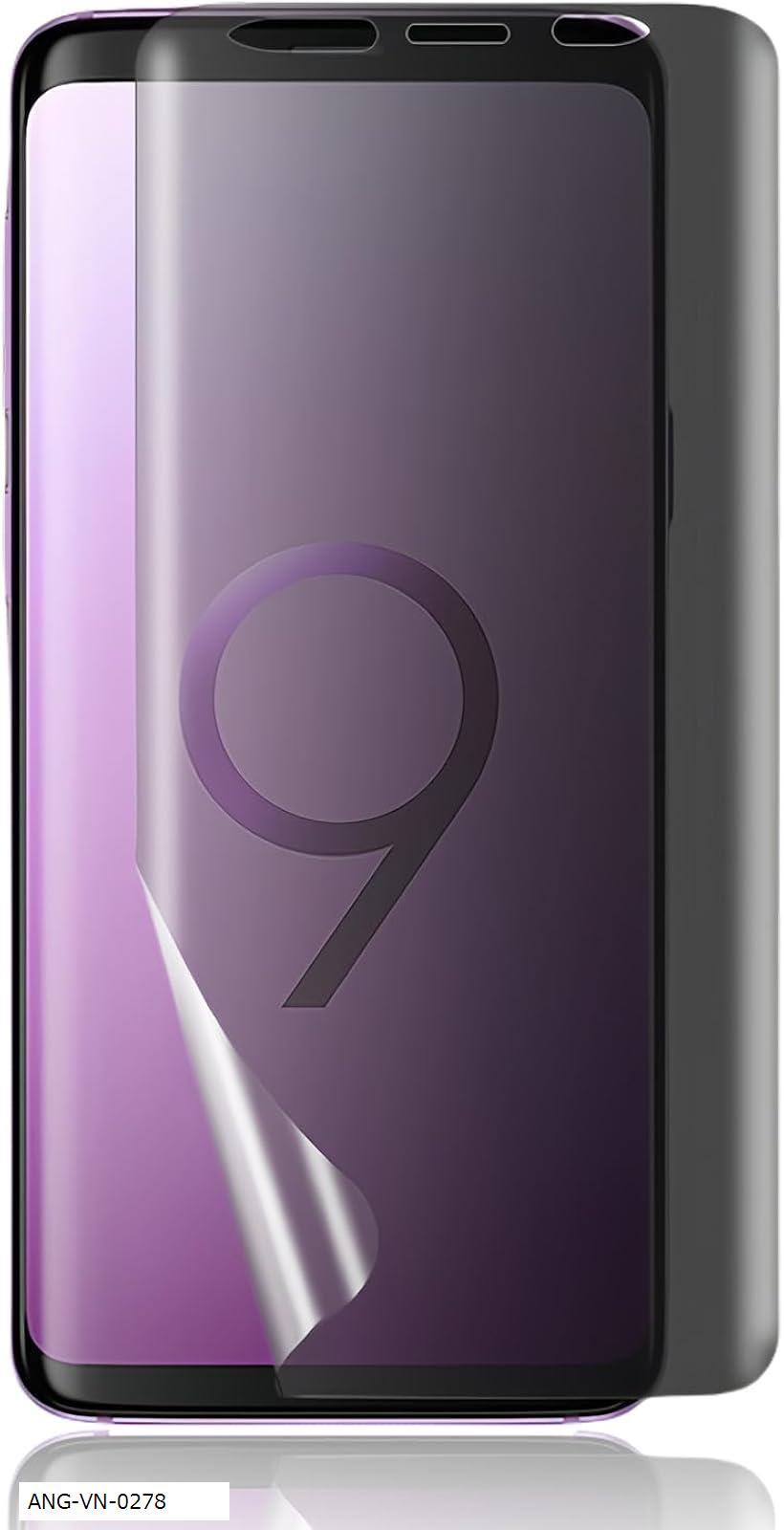 1枚セットGalaxy Note9 SC-01L SCV40 用 覗き見防止フィルム 指紋認証対応 柔らかいTPU素材 自動修復Galaxy 3D曲面保護ガラスフィルムインストールツール付き貼り付け簡単 浮き防止 高透過率(COL-426)のサムネイル