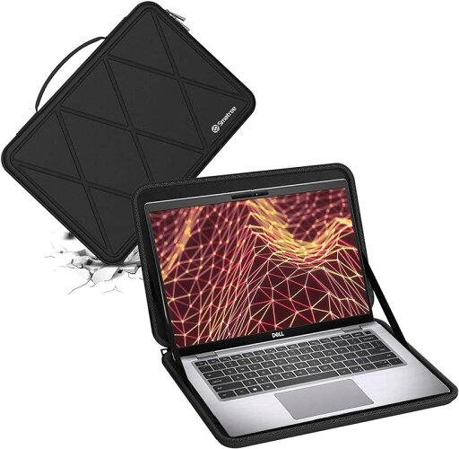 ハードEVA保護スリーブケース 14インチ DELL Latitude 7400/7410/7420/7430/7440ラップトップ/2イン1ノートパソコン専用ハードケース防水(Black, For DELL 14インチ(M50)) ハードEVA保護スリーブケース 14インチ DELL Latitude 7400/7410/7420/7430/7440ラップトップ/2イン1ノートパソコン専用ハードケース防水(Black, For DELL 14インチ(M50))