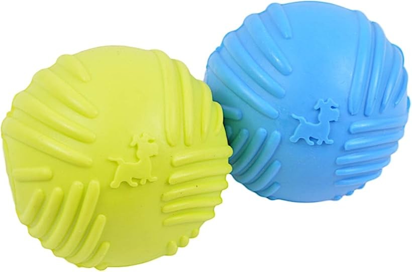 犬用ボール おもちゃ 玩具 噛むおもちゃ 音がなる 大型犬 中型犬 ペット 2個 セット