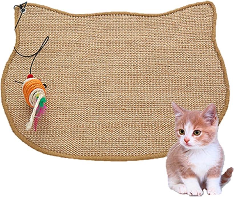 【全品P5倍★11/11 1:59迄】猫爪研ぎ つめとぎ スクラッチ おもちゃ付き 玩具 一人遊び(ベージュ)