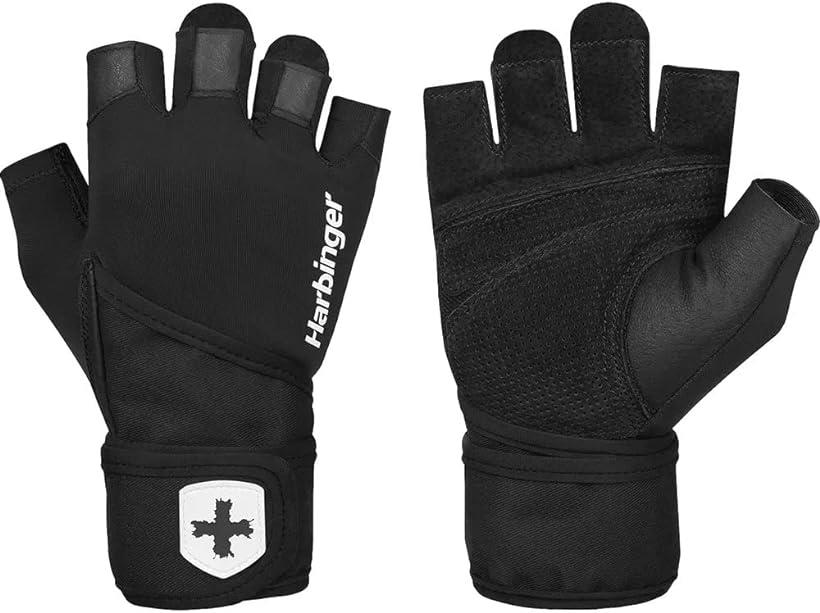 プロ リストラップ グローブ 筋トレ ベンチ トレーニンググローブ Pro Wristwrap Gloves 2.0 ブラック XL 21.6cm～24cm 