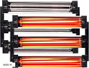 6000W 塗装ヒーター 赤外線ヒーター スプレーペイントベーキングルーム 6x1000W ペイントランプ(6000 W)