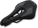 自転車 サドル スポーツ 穴あき ショートノーズ フラット ロードバイク クロスバイク マウンテンバイク MTB 衝撃吸収 黒(ブラック, ワンサイズ)