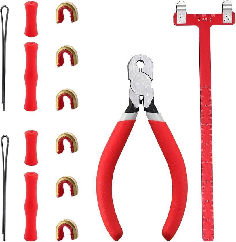 アーチェリーノッキングポイントプライヤー ノッキングペンチ 銅バックル アーチェリープライヤー ノッキングポイント用プライヤー ボウストリング アローレスト ボ...