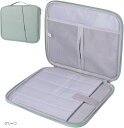 ipad タブレットケース バッグ 9-11 スリーブケース インチ pro キャリーケースバッグ(グリーン)(2)