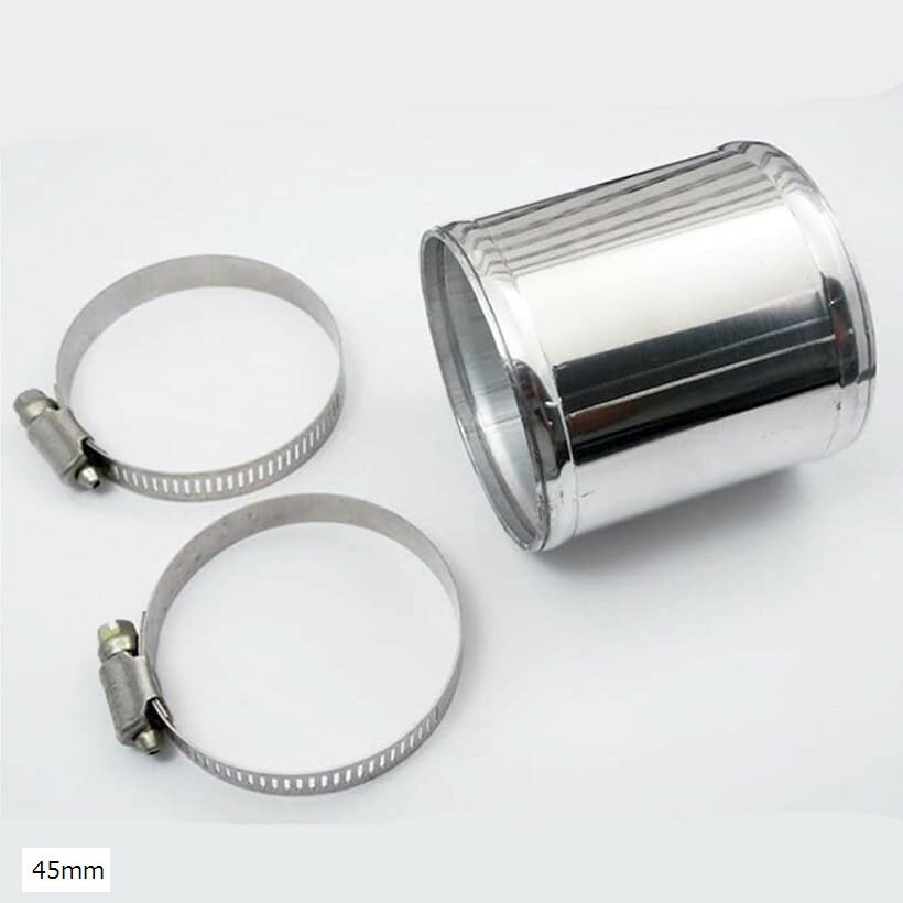アルミパイプ ホースジョイント ジョイントパイプ サクションパイプ ターボ配管 Φ45mm 45パイ (45mm)