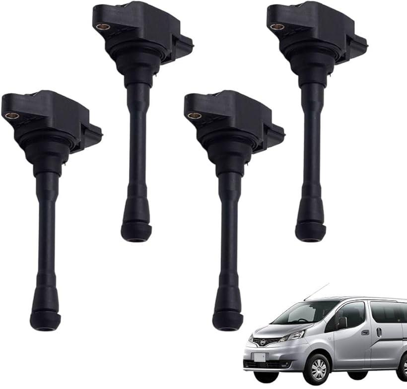 互換品 互換品 日産 VM20 イグニッションコイル 4本 セット NV200バネット 純正同等品 22448-1KT0A 22448-JA00C スパークプラグ