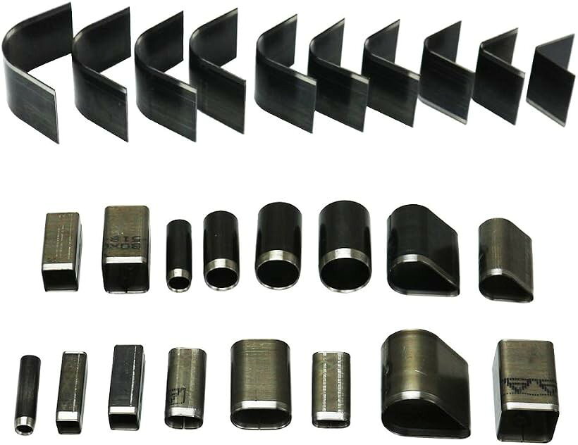 ZAIDEA レザークラフト 穴あけポンチ 革製品 革加工 パンチカッター エンドポンチ ...