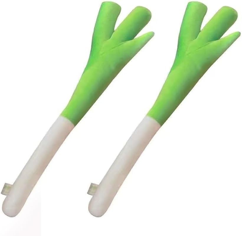 ネギ ねぎ クッション 2本 野菜 ぬいぐるみ コスプレ グッズ 仮装 小物 アニメ 衣装 アイテム