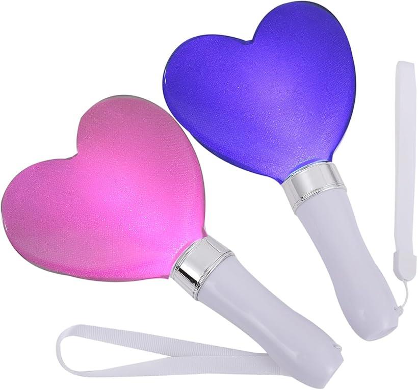 コンサート ライト 24色カラーチェンジ 2個セット 自動切替 手動切替 LEDコンサートペンライト 応援