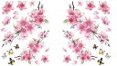 車 ステッカー シール デコレーション 桜 花 さくら 花びら 2枚セット