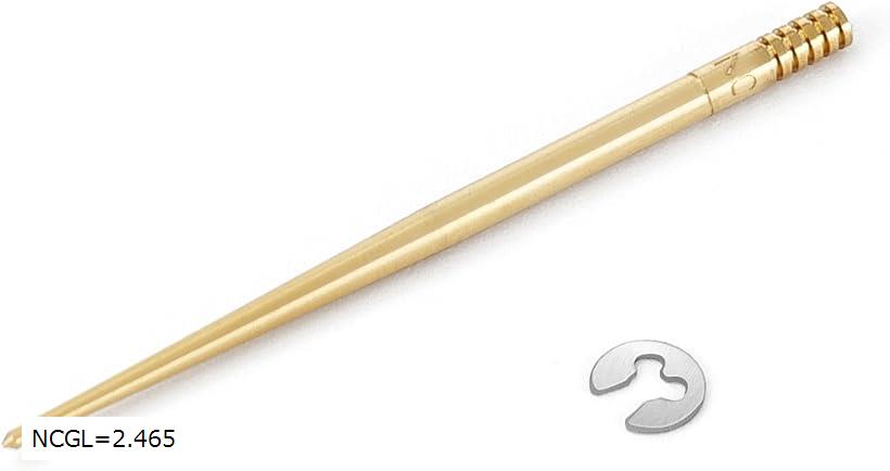 互換品 ジェットニードル +1 PE NCGL=2.465 KEIHIN PEキャブ用 PE20/24 バイク用 収納ケース付 (NCGL=2.465)