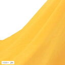 ストレッチ シフォン 生地 100D 1way 幅150cm 伸縮性少 透ける 無地 布(イエロー, 2m)