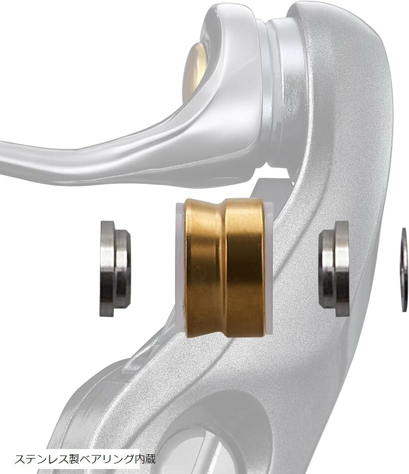 ラインローラー チタン製 シマノ スピニングリール 専用 高回転性 高強度 ステラ/ツインパワー XD ヴァ..