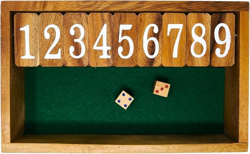 ジャックポット PRO ダイス ゲーム 木製 サイコロ Jackpot Dice Game グリーン(グリーン)