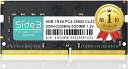 【全商品P5倍★5/9 20時～】DELL 増設 ノートPC用メモリ DDR4-3200MHz Inspiron Latitude互換 PC4-25600 社外互換品 (8GB)