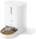 自動給餌器 アプリ操作 定時定量 1日6食 自動餌やり機 音声録音 3L容量 2WAY給電 ステンレス皿 WiFi式 スマホ遠隔操作 猫 中小型犬用 iOS A...