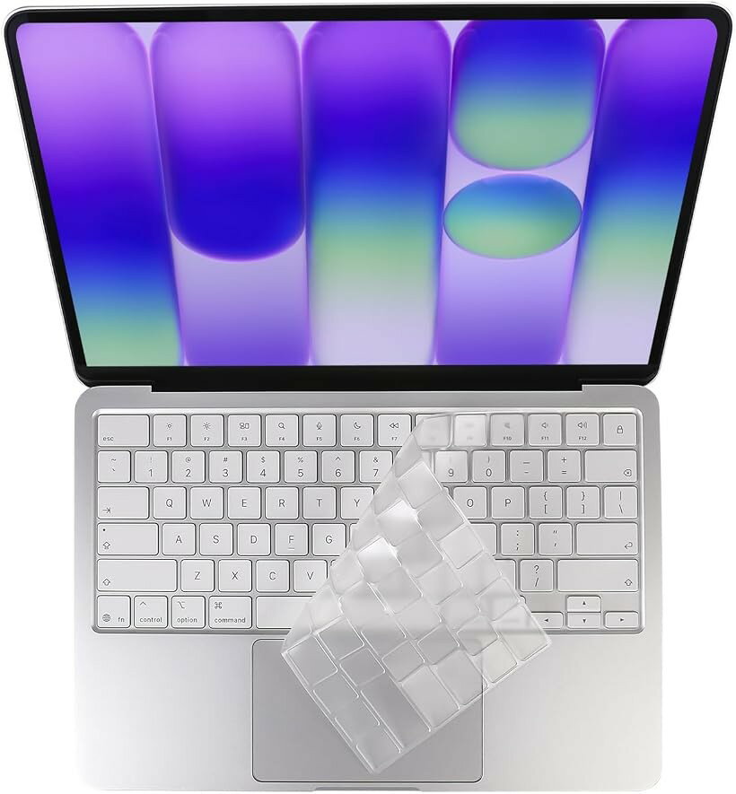 US英語配列 2026年 MacBook Neo 256GB Magic Keyboard 型番 A3404 Touch ID非搭載キーボードカバー 対応 超薄 透明 マックブック ネオ (MacBook Neo(256GB Touc)