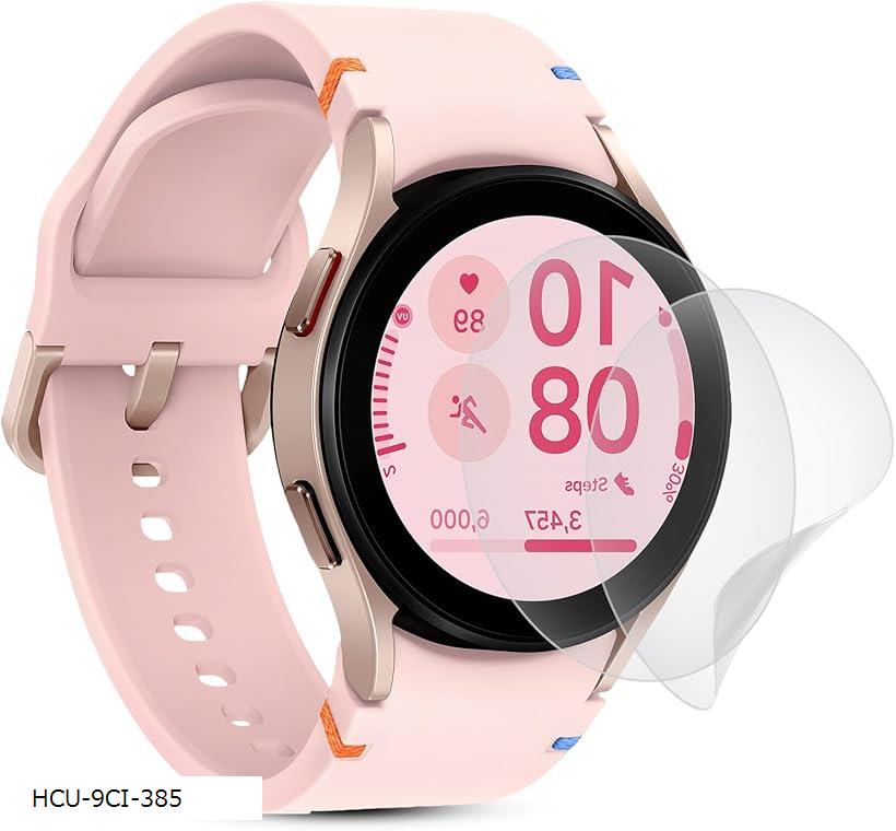 アンチグレア 2枚セットFor Galaxy Watch FE 40mm用 フィルム ギャラクシーウォッチ 専用 非ガラス TPU全面保護/キズ自動修復/繊細なタッチ/気泡ゼロ/超薄型0.15mm 保護フィルム(HCU-9CI-385)