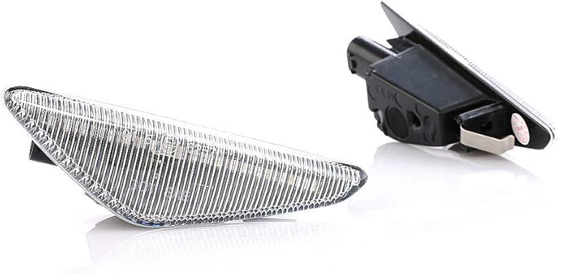 互換品 BMW X3 F25 X5 E70 X6 E71 E72 ファイバーLED シーケンシャル フロント サ...