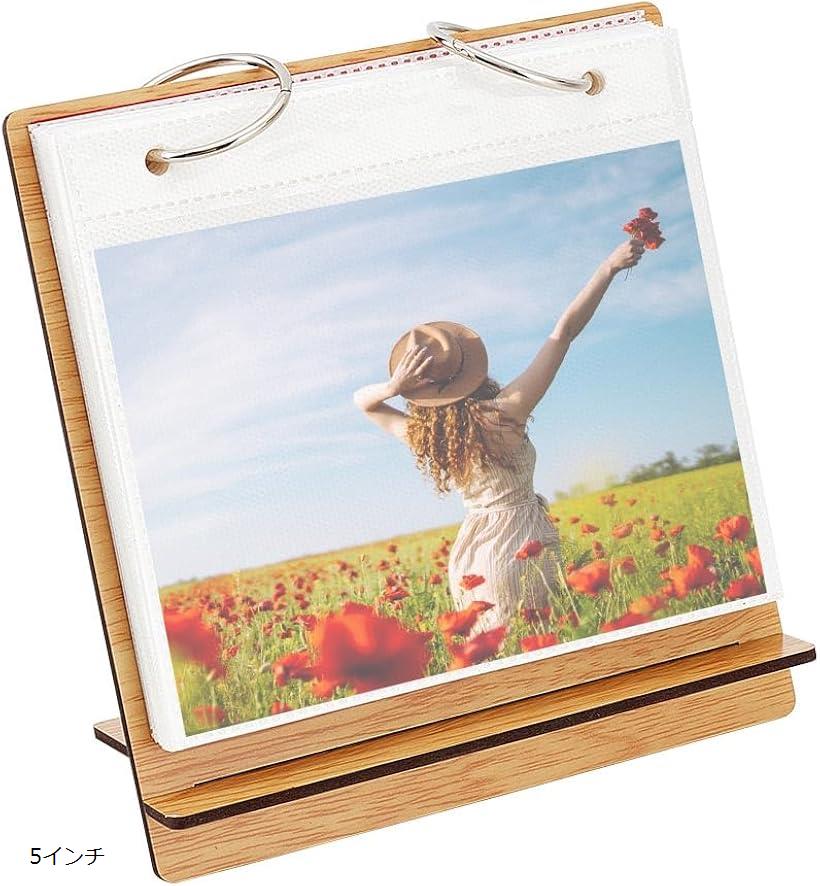 フォトアルバム カレンダーアルバム ブックアルバム 写真アルバム 贈り物 結婚 誕生日 写真入れ 名刺 ..