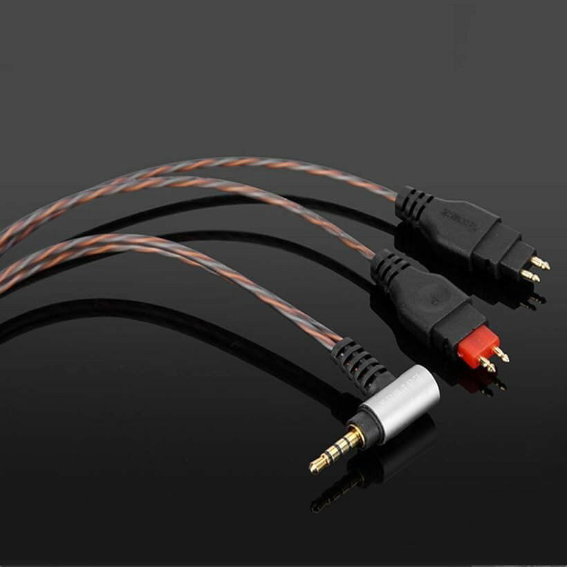 ヘッドホンケーブル 2pin リケーブル バランス 交換用 HD650 HD600 HD580に対応 マ...