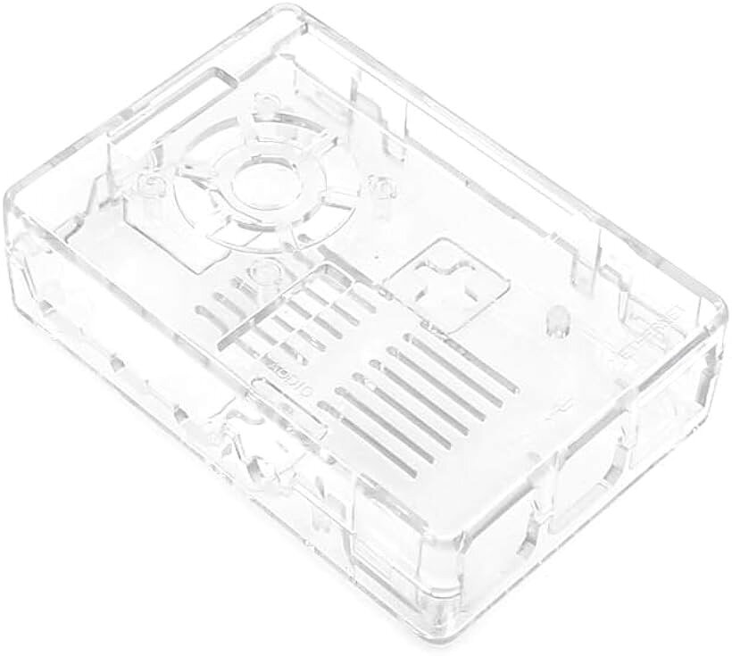 互換ケース Raspberry Pi 4B対応 保護ケース クリア ABS製 耐衝撃 耐摩耗 ラズベリーパイ4B対応 簡単取り付け 放熱設…