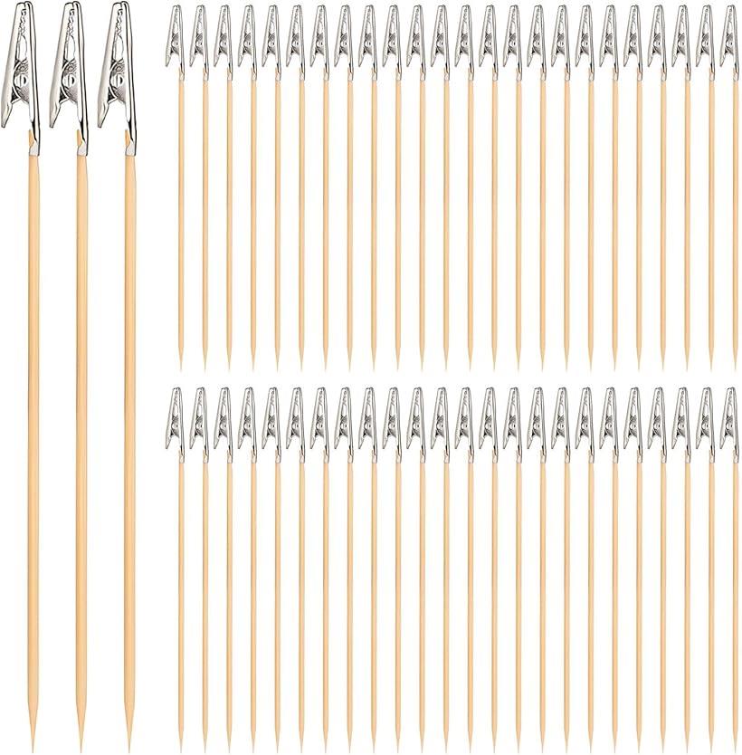 互換品 塗装棒 ペインティングクリップ 塗装用具 使いやすい ワニ口クリップ 50本セット