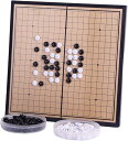 【楽天ランキング1位入賞】黒180個白180個 収納&持ち運び容易 囲碁盤 囲碁セット 19路盤 碁石 幅28.5 長さ28.5 碁盤セット