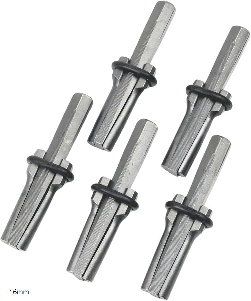 【楽天ランキング1位入賞】ストーンスプリッター セリ矢 くさび 石割り道具 16mm 5本 セット 再利用可..