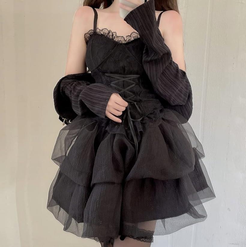 レディレイジー ゴスロリ ドレス ビスチェ ボレロ スカート 地雷系 コスプレ ひざ...