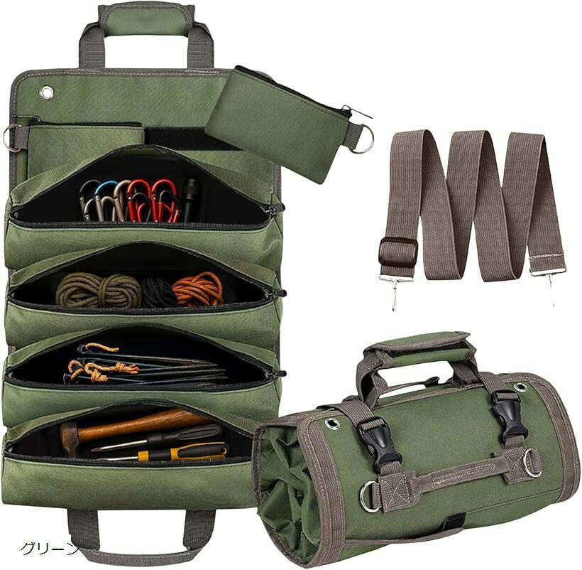 バリエーションコード : 2bugnd3g9n商品コード2bugnu5rhn商品名Next Joy アウトドアシートバッグ ペグケース 工具入れ キャンプ 収納ケース ツールバッグ 多機能 車収納バッグ 車吊り下げブランドNextJoyカラーグリーン「2WAY設計」車のシートに掛けて整理、外せばそのまま持ち出せるギアバッグ ヘッドレストに固定するだけで車内が整理され、キャンプ場ではそのままギアバッグとして使用可能。積み込みから設営・撤収までをスムーズにします。「高い整理力」5段ポケット＋上部ポケット＋取り外しポーチx2で小物を一括収納 ペグ・ハンマー・ロープなどを種類ごとに整理でき、必要な道具をすぐ取り出せる構造。取り外し式ポーチは車内とフィールドの両方で便利に使えます。「耐久x撥水」600DオックスフォードxPVCコーティングのタフ素材 擦れや汚れに強く、水滴や泥もさっと拭ける撥水仕様。アウトドア環境でも安心して使用できる耐久性を確保しています。「軽量540g」巻き式でコンパクトに収納、ショルダーストラップ付属 使用後は丸めて省スペース収納が可能。軽量540gで携行しやすく、ハンド・ショルダーの2WAYで持ち運べます。「ご購入前にご確認ください」 本製品はヘッドレスト支柱16cmまで対応しています。一体型ヘッドレスト（支柱が露出していないタイプ）には取り付けできません。車種やシート形状により装着できない場合があります。走行中は落下防止のため、重量物は必ず下段ポケットに収納してください。取り付け・取り外しや収納物の調整は安全に停車した状態で行ってください。※ 他ネットショップでも併売しているため、ご注文後に在庫切れとなる場合があります。予めご了承ください。※ 品薄または希少等の理由により、参考価格よりも高い価格で販売されている場合があります。ご注文の際には必ず販売価格をご確認ください。※ 沖縄県、離島または一部地域の場合、別途送料の負担をお願いする場合があります。予めご了承ください。※ お使いのモニタにより写真の色が実際の商品の色と異なる場合や、イメージに差異が生じることがあります。予めご了承ください。※ 商品の詳細（カラー・数量・サイズ 等）については、ページ内の商品説明をご確認のうえ、ご注文ください。※ モバイル版・スマホ版ページでは、お使いの端末によっては一部の情報が表示されないことがあります。すべての記載情報をご確認するには、PC版ページをご覧ください。