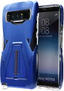 Galaxy Note8 耐衝撃 ケース 落下 衝撃に強い 保護カバー Samsung ギャラクシーをがっちりガード 衝撃吸収バンパー Velocity シリーズ Blue(ブルー)(2)
