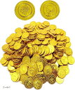 金貨 アンティーク コイン 宝箱 お金 古銭 海賊 カジノ 300枚(ゴールド)