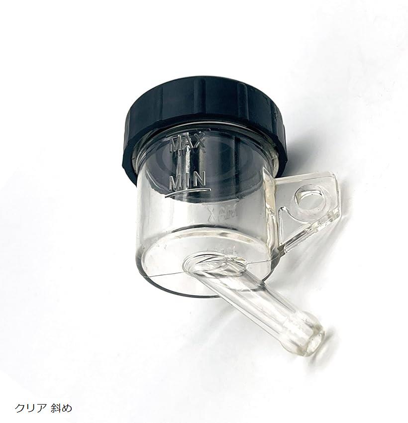 互換品 マスターシリンダー ホース キャップ リザーブタンク バイク バンド ブレーキフルード オイル ..